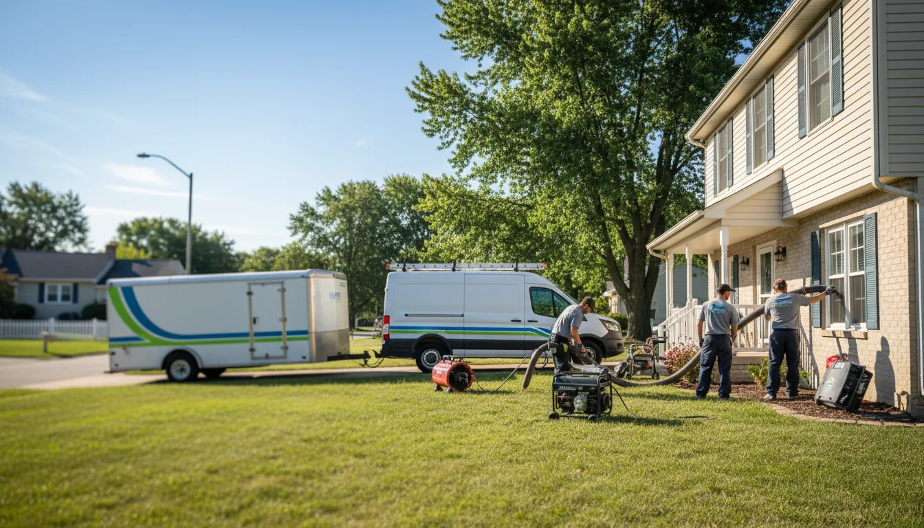 Flooded Basement Restoration And Cleanup With Repair in Stratton, CO near me